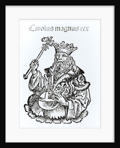 St. Charles from 'Liber Chronicarum' by Hartmann Schedel 1493 by German School