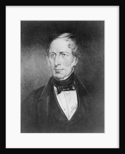 Portrait of Charles Sturt at the age of 54 by John Michael Crossland