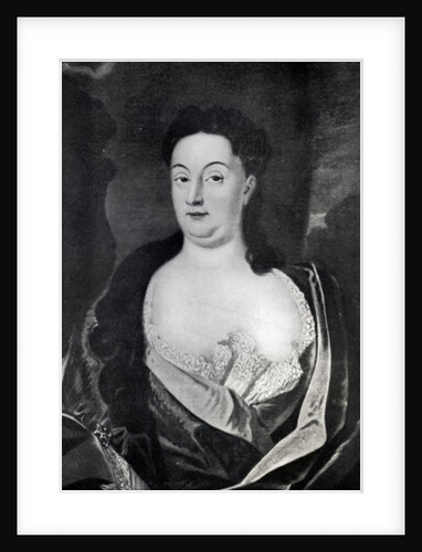 Portrait of Countess Ehrengard Melusine von der Schulenburg, Duchess of Kendal by English School