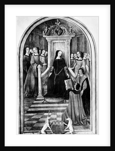 Homage to Louise de Savoie at Amiens in 1518 by French School