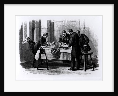 Antiseptic Surgery, 1882 by English School
