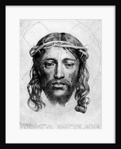 The Head of Christ, 1735 by Claude Mellan