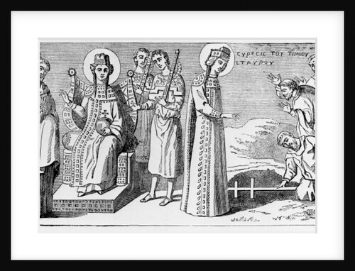 St. Helena Discovering the True Cross by English School