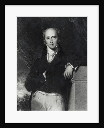 Portrait of the Right Honourable Charles Grey, Earl Grey engraved by J. Cochran by Thomas Lawrence (after)