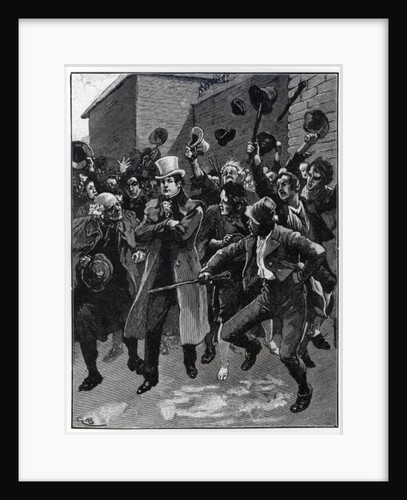 Daniel O'Connell returning home from prison by English School