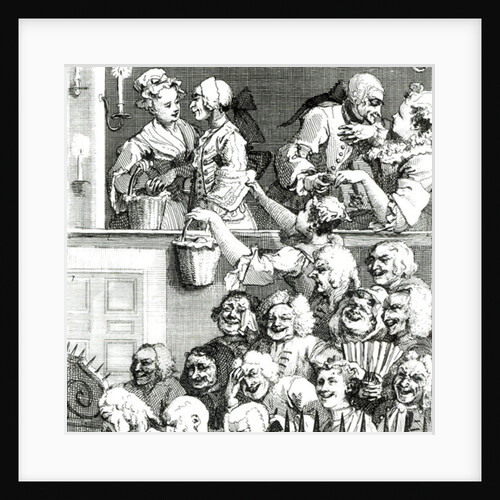 The Laughing Audience, 1733 by William Hogarth