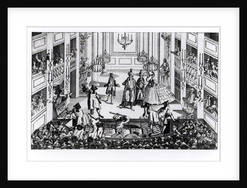 Riot at Covent Garden by English School