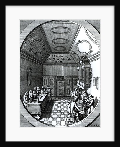 The Music Room by German School