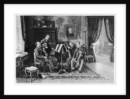 The String Quartet by French School