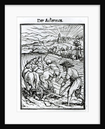 Death and the Ploughman by Hans Holbein the Younger