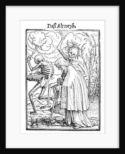 Death and the Old Woman by Hans Holbein the Younger