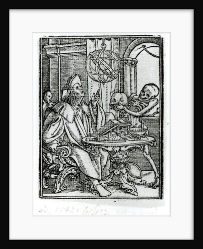Death and the Astronomer by Hans Holbein the Younger