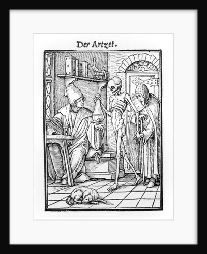 Death and the Physician by Hans Holbein the Younger