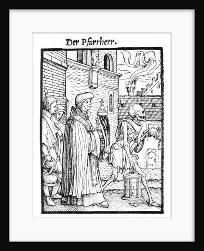 Death and the Parish Priest by Hans Holbein the Younger