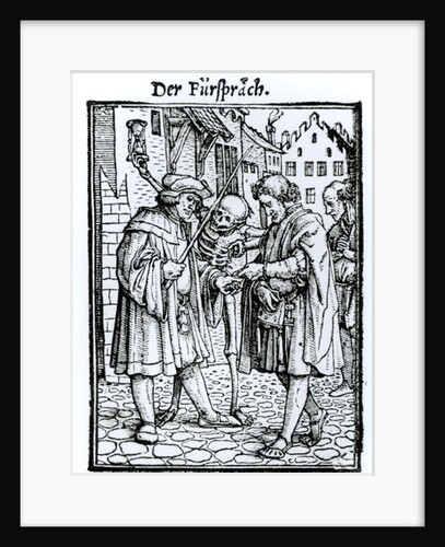 Death and the Barrister by Hans Holbein the Younger