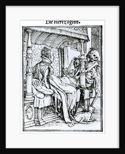 Death and the Lady by Hans Holbein the Younger