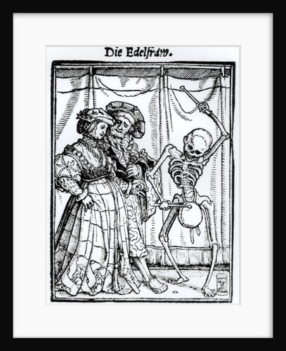 Death and the Noblewoman by Hans Holbein the Younger