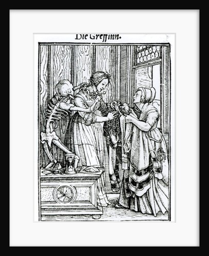 Death and the Mistress by Hans Holbein the Younger