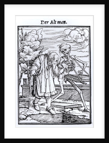 Death and the Old Man by Hans Holbein the Younger