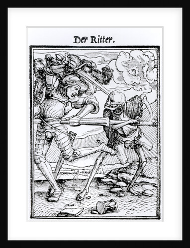 Death and the Knight by Hans Holbein the Younger