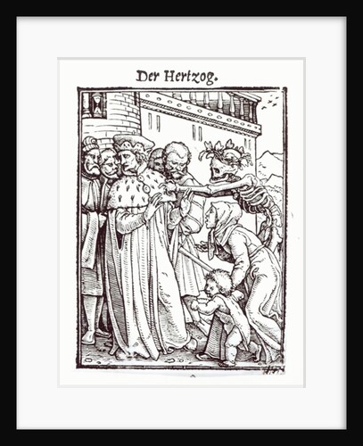 Death and the Duke by Hans Holbein the Younger