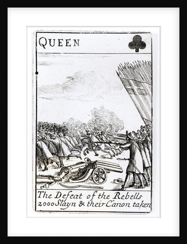 The Defeat of the Rebels at the Battle of Sedgemoor, 6th July 1685 by English School