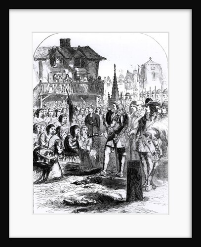 Reception of Monmouth by the Ladies of Taunton by English School