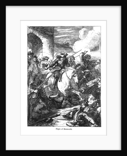 The Flight of Monmouth by English School