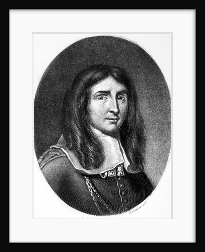 Portrait of Richard Cromwell engraved by Richard Earlom from 'Illustrious Characters in British History' by English School
