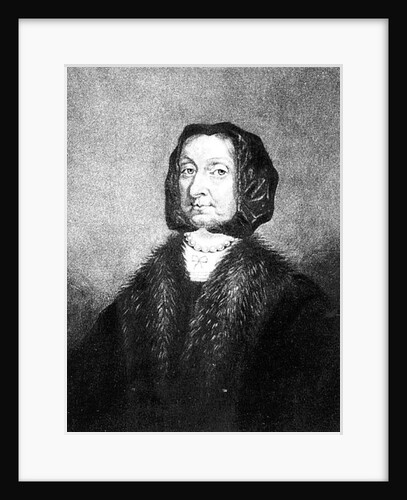 Portrait of Elizabeth Cromwell by English School