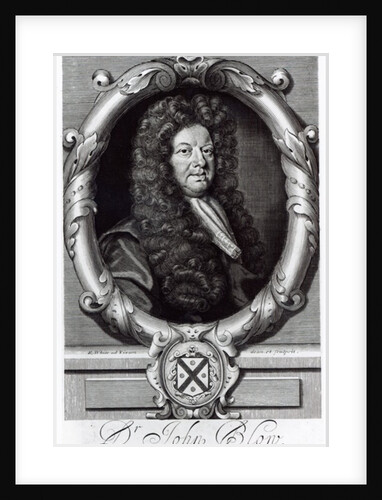 Portrait of John Blow by Robert White