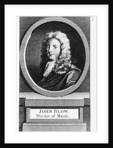 Portrait of John Blow by English School