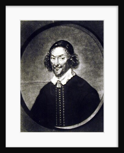 William Prynne illustration from 'Portraits of Characters Illustrious in British History' by Samuel Woodforde