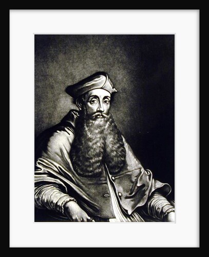 Reginald Pole illustration from 'Portraits of Characters Illustrious in British History' by English School