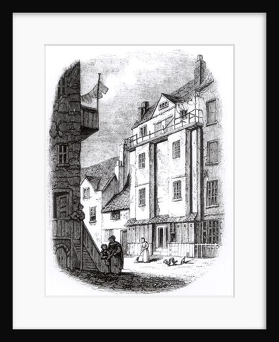Caxton's Printing Office, The Almonry, Westminster by English School