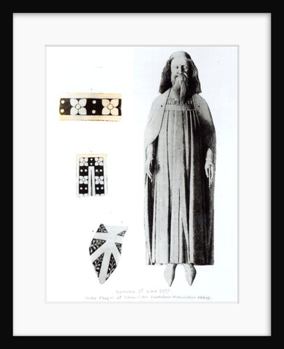 Effigy of Edward III in the Chapel of Edward the Confessor, Westminster Abbey. by English School