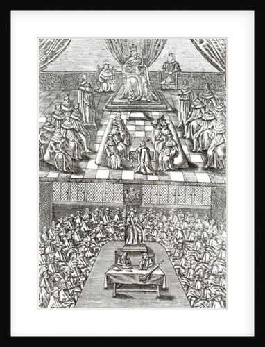 English Parliament c.1640 by English School