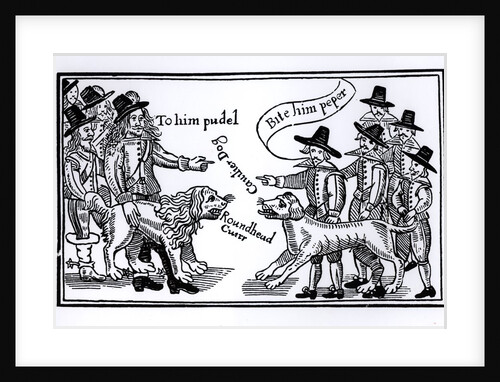 To Him Pudel, Bite Him Peper, 1642-51 by English School