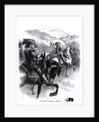 Duke of Monmouth Advancing on Taunton by English School