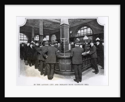 Florentine Bank by Italian School