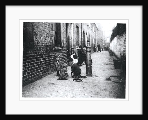 London Slums by English School