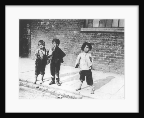 London Slums by English School