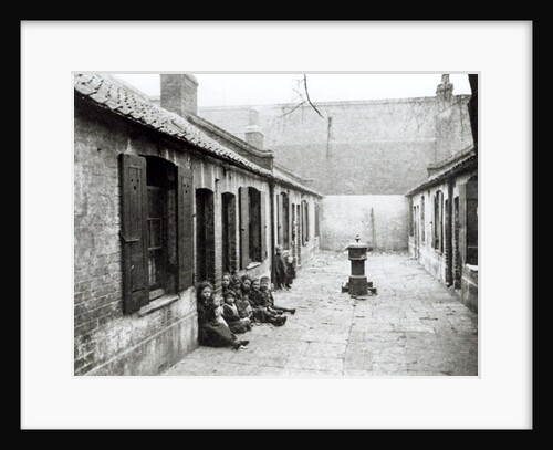 London Slums by English School