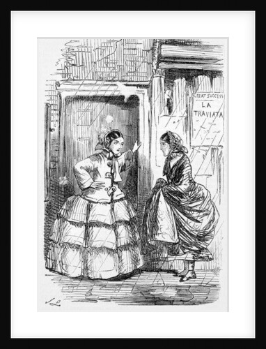 The Great Social Evil, Punch, 1857 by John Leech