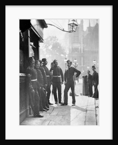 Recruiting Sergeants, 1877 by John Thomson