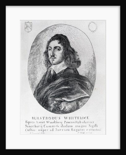 Portrait of Bulstrode Whitelock by English School