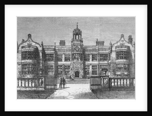 Ingestre Hall, Staffordshire, 1882 by Frank Watkins