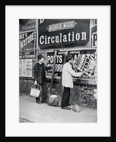 Street Advertising by John Thomson