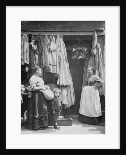 An Old Clothes Shop, Seven Dials by John Thomson