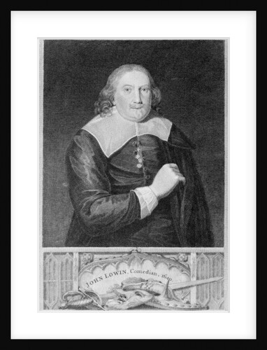 John Lowin, actor and comedian, 1640 by English School